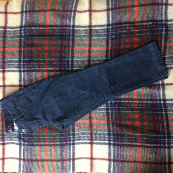 Old Navy Cropped Cigarette Trouser Jeans,  SZ 4 - Picture 2 of 8